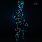 programmable wireless controlled led dance halloween costume